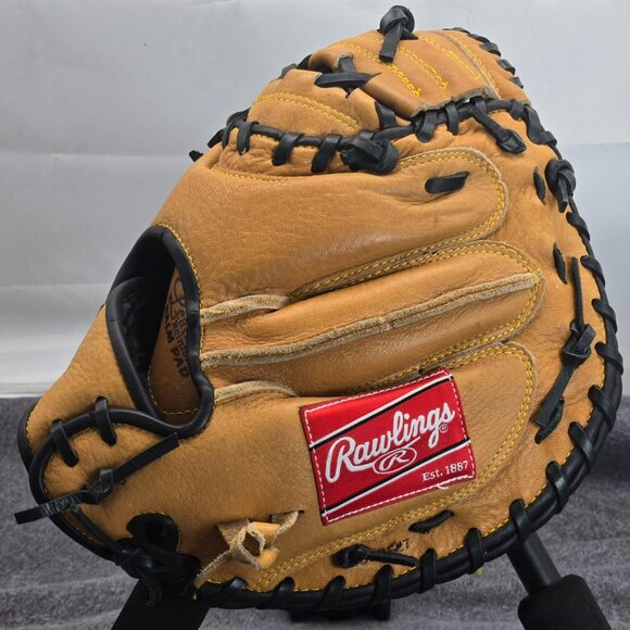 Rawlings RCM30T Lite Toe Joe Mauer Catcher Mitt Baseball Glove - Picture 8 of 8